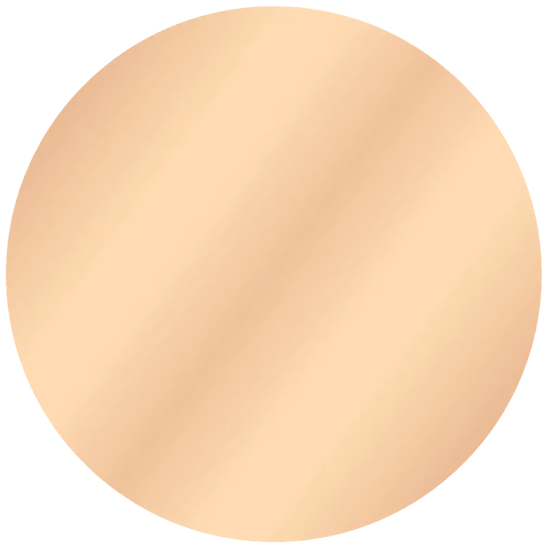 Shiny Rose Gold Finish